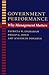 Government Performance: Why Management Matters (Johns Hopkins Studies in Governance and Public Management)