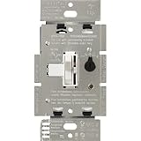 Lutron AYCL-153P-WH Ariadni CFL/LED/Incandescent Single-Pole/3-Way Dimmer, White