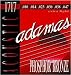 Adamas Phosphor Bronze Acoustic Guitar Strings - Extra Light, 3 Sets