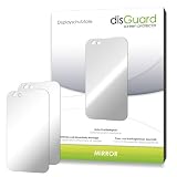 2 x disGuard Mirror Spiegel-Displayschutzfolie f�r LG P970 Optimus Black / P-970 - Displayschutz "vollverspiegelt" - PREMIUM QUALIT�T (Hartbeschichtet, Blasenfreie Montage, R�ckstandsfrei entfernbar)von "disGuard"