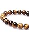 Tiger Eye Gem Beads Tibetan Buddhist Prayer Mala Bracelet with Free Bag