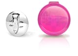 dotz Cordwrap - in Translucent-Pink - Kabelaufroller für Laptop, USB - Kabelmanager dotz Cordwrap - in Translucent-Pink - Kabelaufroller für Laptop, USB - Kabelmanager