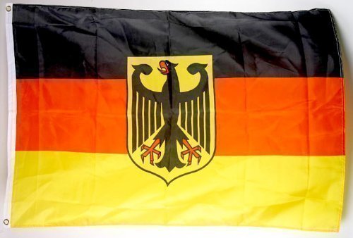 4 x Deutschland-Fahne Flagge Fanartikel WM EM 90 cm x 150 cm