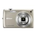 Nikon Coolpix S4300 Digitalkamera (16 Megapixel, 6-fach opt. Zoom, 7,6 cm (3 Zoll) Display, bildstabilisiert) silber