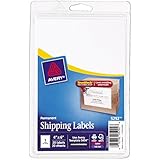 Avery Permanent Shipping Labels, 4 x 6 Inches, White, Pack of 20 (5292)