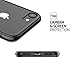 Daswise Hard Poly-Carbonate + Reinforced TPU [Slim Fit] Bumper, Scratch-Resistant Clear Back Cover [Shock Absorbent] Compatible with Apple iPhone 7 (4.7 Inch) (Jet Black)