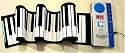 Roll up Synthesizer Piano with Reponsive Keys