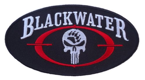 Velcro Blackwater Security Army Punisher Mercs [4 Inches] Patch