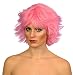 Smiffy's supermodel wig colour pink