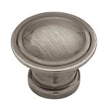 Liberty Hardware PN0408C-BNP-C 30mm Ridge Knob
