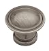 Liberty Hardware PN0408C-BNP-C 30mm Ridge Knob