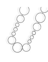 23" Textured Multisize Link Necklace
