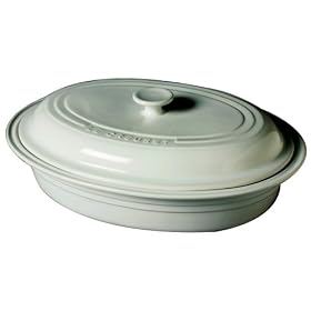 Le Creuset Stoneware Covered Oval Baking Dish