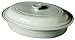 Le Creuset Stoneware 5.3 Quart Oval Covered Dish, White