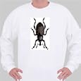 Sweatshirt with beetle, insect, weevil, invertebrate, snout, pest, snytbagge, animal, arthropod