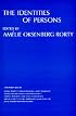 The Identities of Persons (Topics in Philosophy)