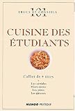 Cuisine des �tudiants Coffret en 4 volumes : Les p�tes ; Le micro-ondes ; Les g�teaux ; Les c�r�ales