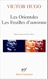 Les Orientales , Les Feuilles d automne
