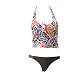 Sports : O`Neill Tankini, wei&szlig;/braun/pink