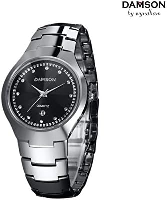 Pretty Birdy Damasen Watches Men'S Business Watch Authentic Calendar Waterproof Guaceng Tungsten Steel Strap Bag Mail