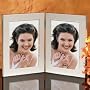 Studio Silver 4 x 6 Two-Tone Double Frame