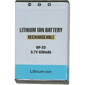 UltraLast ULNP20 Digital Camera Battery Pack for Casio NP-20