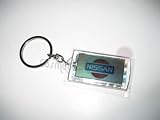 Solar Powered Flashing LCD Key Chain Keychain Key Ring Nissan