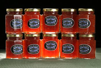 Case of 12, 1.75 Ounce Jars Wild Salmon Caviar by Caviar Salmon Roe