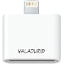 Original Valadur� VC Connector Adapter f�r Apple iPhone 5 iPod Touch 5G iPod Nano 7G iPad Mini iPad 4 - 30 Pin Dock Connector Anschluss zu neuem Anschluss 8 Pin - Weiss