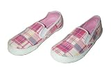 Limited Too Women's Slip On Patchwork Plaid Sneakers