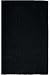 Solid Jute Rug 3'x14' Runner Black