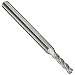 Melin Tool CCMG-M-M Carbide Corner Radius End Mills, Metric, Uncoated (Bright) Finish, 30 Degree Helix, For Use With Cast Iron, Plastics, Steel/Steel Alloys, Titanium/Titanium Alloys