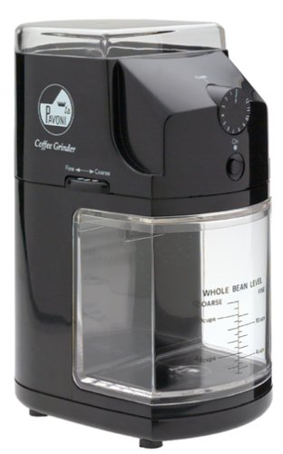 La Pavoni Burr Coffee Grinder - Black