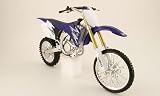 Produkt-Bild: Yamaha YZ450F, No.1, blau/weiss, 2009, Modellauto, Fertigmodell, New Ray 1:6
