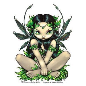 Allura Ivy Fairy by Jasmine Becket-Griffith - Sticker / Decal