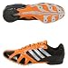 adidas Men's adiStar MD 05 Track Spike,Black/Silver/Carrot,8.5 M
