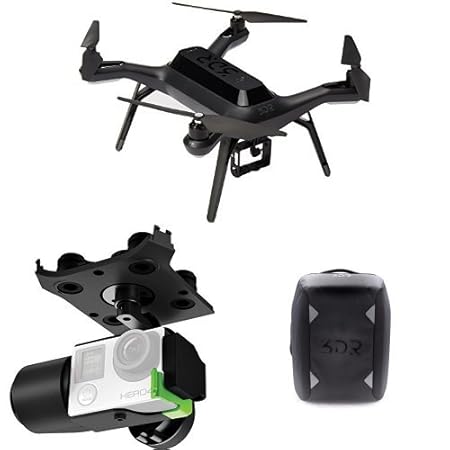 3DR Solo Drone Quadcopter w/ Gimbal and Backpack