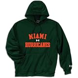 Miami (Fla.) Under Armour Men's Performance Tackle Twill Hoody