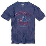 Montreal Expos Bleacher Blue Banner '47 Vintage Scrum Tee