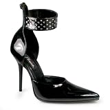 MILAN-34, 4 1/2'' D'Orsay Pump With Studs