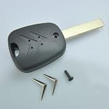2 Buttons Car Key Case Shell for 02-05 Citroen C2 C3 C4 C5 No Chips Inside