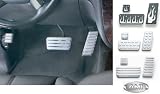 All Sales MFG Billet Aluminum Pedal Pads Black w/ Circles Dodge Ram 3500 2003 to 2008