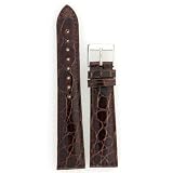 Watch band Genuine Crocodile Strap 22mm Brown