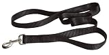 Pet Supplies : The Grrrip Two Handled Dog Leash - 3/4 in. x 4' Black