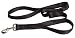 The Grrrip Two Handled Dog Leash - 3/4 in. x 4' Black