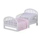Slumber Time by Simmons Kids Furniture Urban Style Toddler 2 in 1 Convertible Bed, White furniture for children Slumber Time by Simmons Kids Furniture Urban Style Toddler 2 in 1 Convertible Bed, White