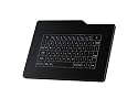 Perixx PERIPAD-701, Clavier et Pavé tactile Sans fil - Multi touch sur Windows 7 - Récepteur Nano USB - Grand pavé tactile de 122mm intégré - Compatible avec la Freebox Revolution - Rétroéclairage - AZERTY