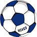 Dekoback Tortenaufleger HSV Fußball, 1er Pack (1 x 14 g Karton)