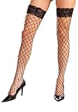 Women's Fence Net Thigh High