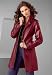 Apparel : Belted Leather Coat